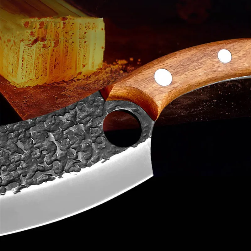 Household kitchen knife Meat cutting knife Sharp blade Bone picking knife Kitchen knife High hardness steel knife
Household kitchen knife Meat cutting knife Sharp blade Bone picking knife Kitchen knife High hardness steel knife