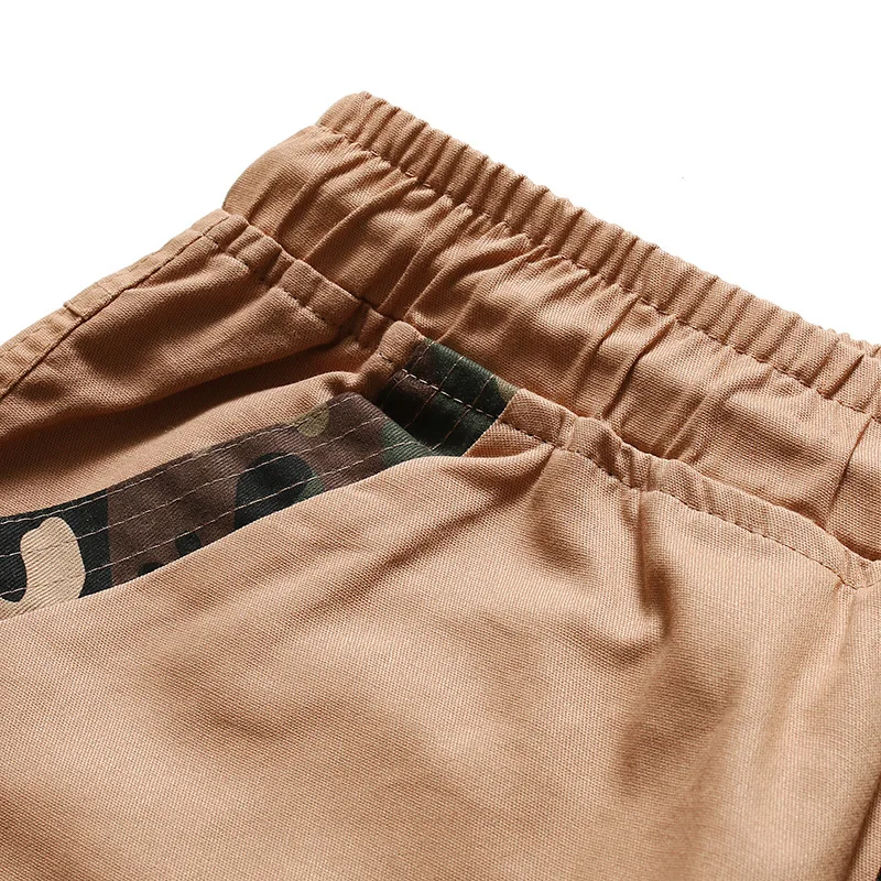 Camouflage Patchwork Summer Mens Cargo Shorts Tether belt Casual Loose Men Tactical Short Pants with Big Poacket Male Shorts
Camouflage Patchwork Summer Mens Cargo Shorts Tether belt Casual Loose Men Tactical Short Pants with Big Poacket Male Shorts