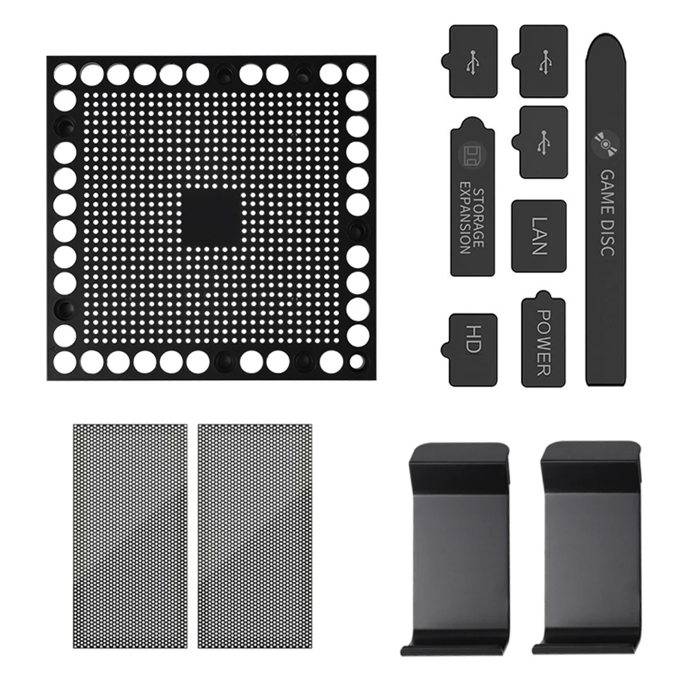 Game Console Dust Cover for Xbox Series X Heat Dissipation Dustproof Plug Net with Earphone Handle Rack
Game Console Dust Cover for Xbox Series X Heat Dissipation Dustproof Plug Net with Earphone Handle Rack