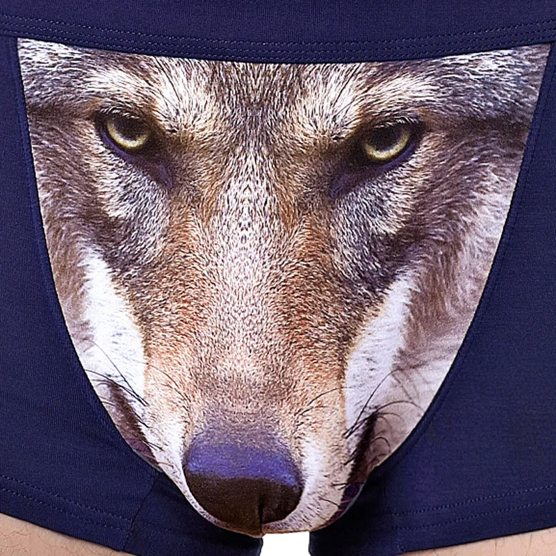 4XL Large Size Male Underwear Funny Cool Underpants Wolf Modal U Convex Underware Men Boxers Comfortable Soft Boxer Shorts Man
4XL Large Size Male Underwear Funny Cool Underpants Wolf Modal U Convex Underware Men Boxers Comfortable Soft Boxer Shorts Man