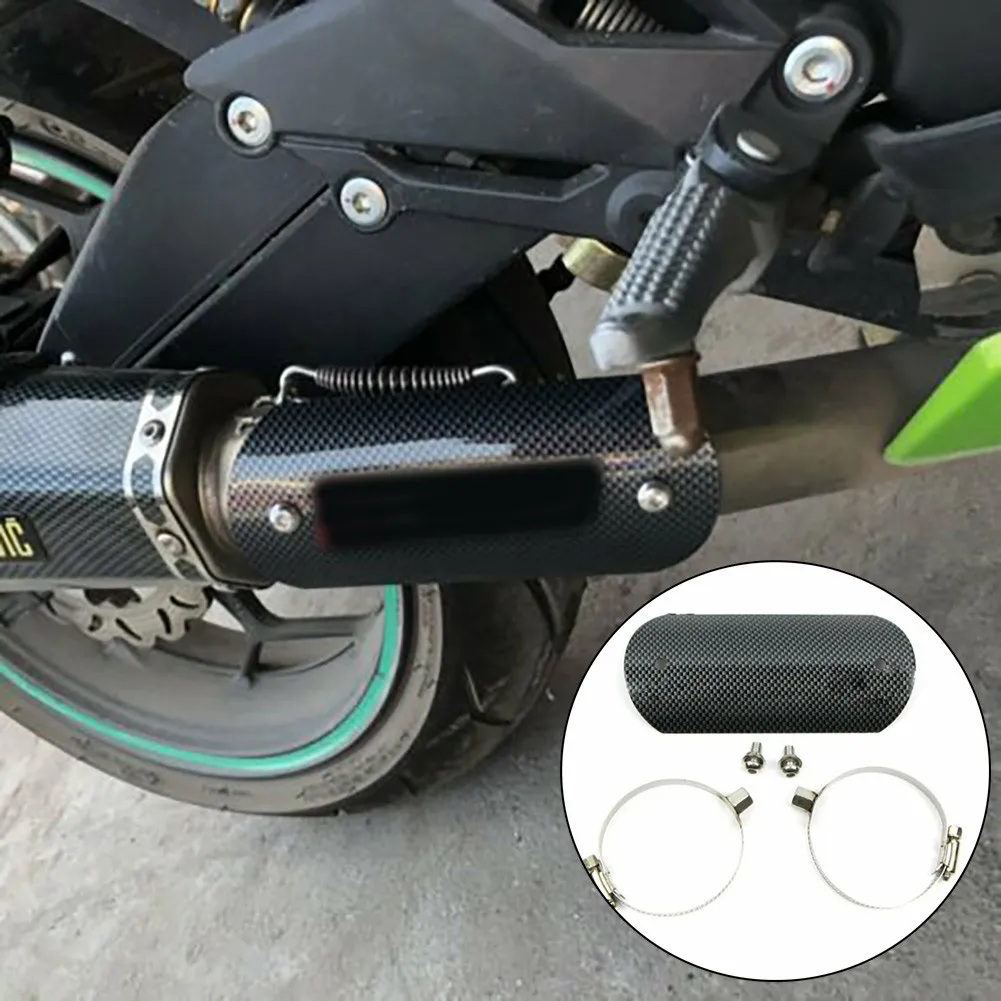 Motorcycle Exhaust Middle Pipe Heat Shield Muffler Protector Guard Carbon Style Motocross Decals Cover Universal
Motorcycle Exhaust Middle Pipe Heat Shield Muffler Protector Guard Carbon Style Motocross Decals Cover Universal