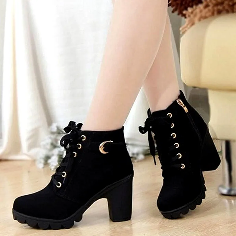 2021 Women High Heel Boots new Ankle Boots For Women Boots Winter Boots Female Autumn Thick With Square Heel 35-41
2021 Women High Heel Boots new Ankle Boots For Women Boots Winter Boots Female Autumn Thick With Square Heel 35-41