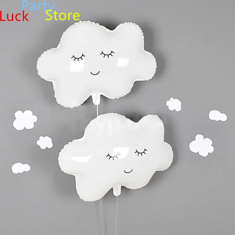 5Pcs White Smiling Cloud Foil Balloon Helium Happy Birthday Baby Shower Wedding Anniversary Decoration Party Supplies
5Pcs White Smiling Cloud Foil Balloon Helium Happy Birthday Baby Shower Wedding Anniversary Decoration Party Supplies
