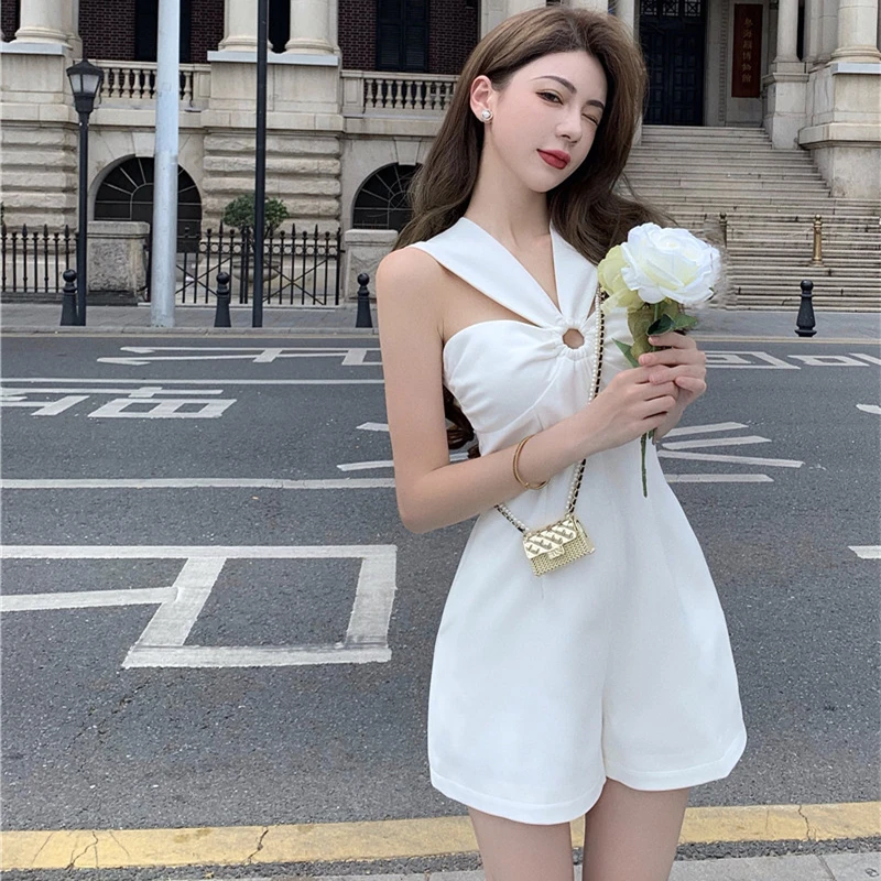 Chiffon Playsuit 2021 Summer Beach Off Shoulder Backless Halter Sexy Short Jumpsuit Women A226
Chiffon Playsuit 2021 Summer Beach Off Shoulder Backless Halter Sexy Short Jumpsuit Women A226