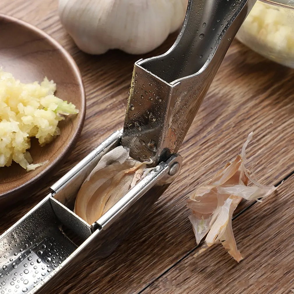 Kitchen Stainless Steel Garlic Masher Household Cooking Vegetables Ginger Juicer Shredder Tool | Бытовая техника