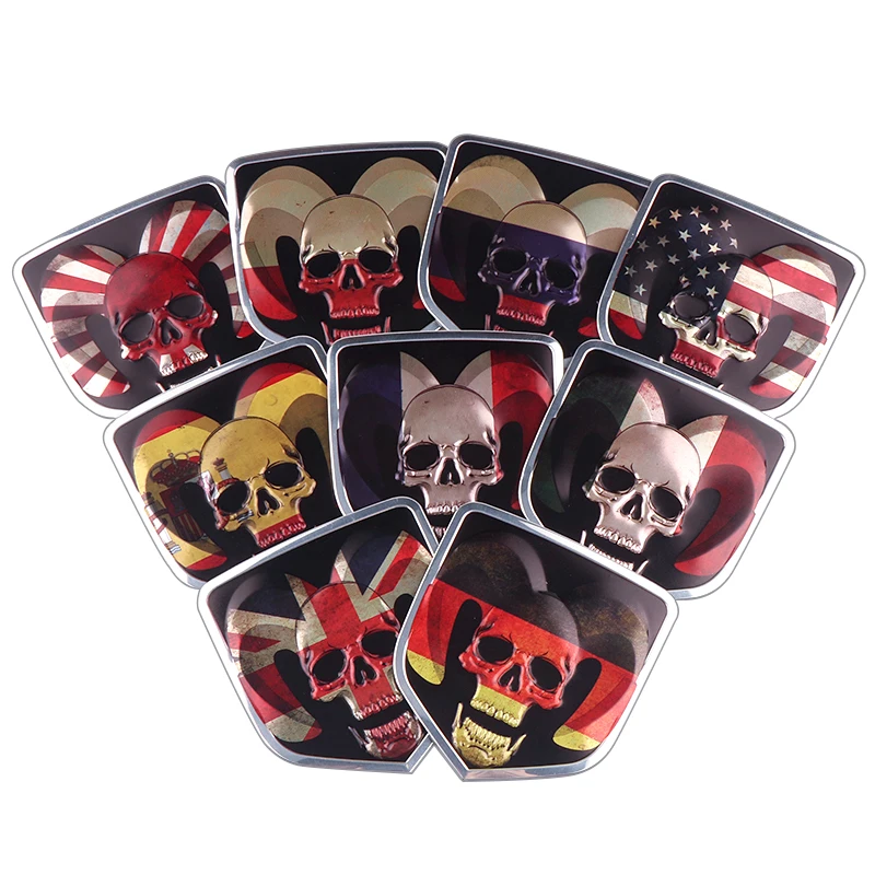3D Car Head Grill UK USA Germany Russia France Spain National flag skull Ram Head Sticker Emblem Refitting Badge For Dodge Ram
3D Car Head Grill UK USA Germany Russia France Spain National flag skull Ram Head Sticker Emblem Refitting Badge For Dodge Ram