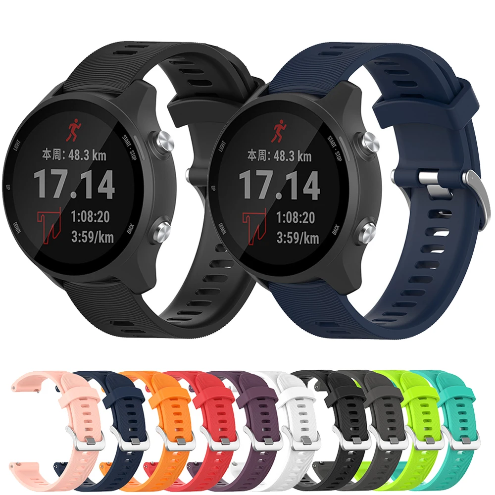Силиконовые Ремешки для наручных часов спортивные для Garmin Forerunner 245 245M 645 / Vivoactive 3 / Venu SQ браслет Ремешки
Силиконовые Ремешки для наручных часов спортивные для Garmin Forerunner 245 245M 645 / Vivoactive 3 / Venu SQ браслет Ремешки