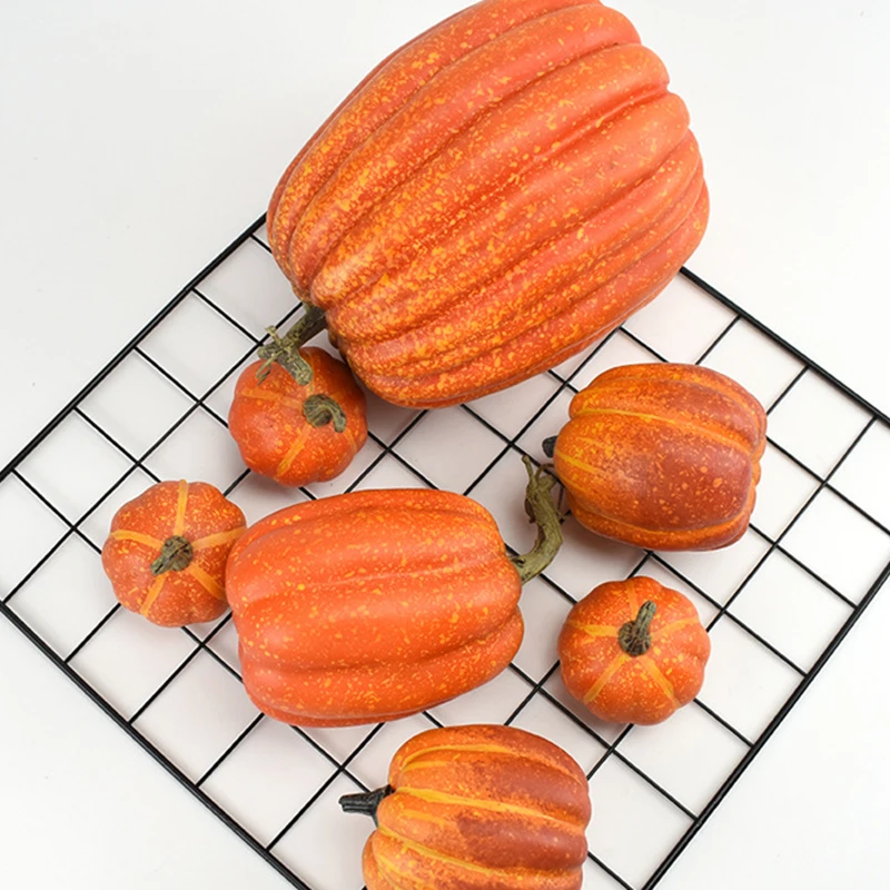 Artificial Pumpkins Decoration Harvest Fall Pumpkins Fake Foam Pumpkins for Fall Autumn Decor Thanksgiving Halloween DRS
Artificial Pumpkins Decoration Harvest Fall Pumpkins Fake Foam Pumpkins for Fall Autumn Decor Thanksgiving Halloween DRS