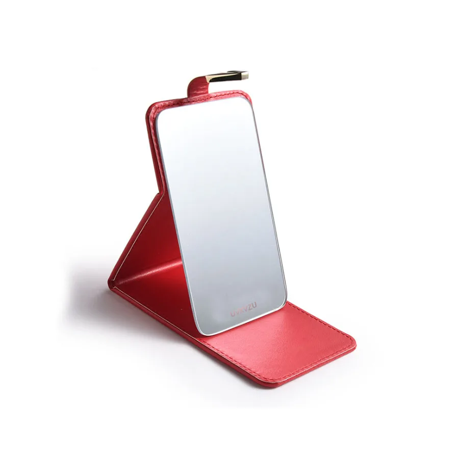 UVXVZU small mirror Protable PU Leather Mirror Folding Desktop Makeup Mirror with Adjustable Stand for Personal Use
UVXVZU small mirror Protable PU Leather Mirror Folding Desktop Makeup Mirror with Adjustable Stand for Personal Use