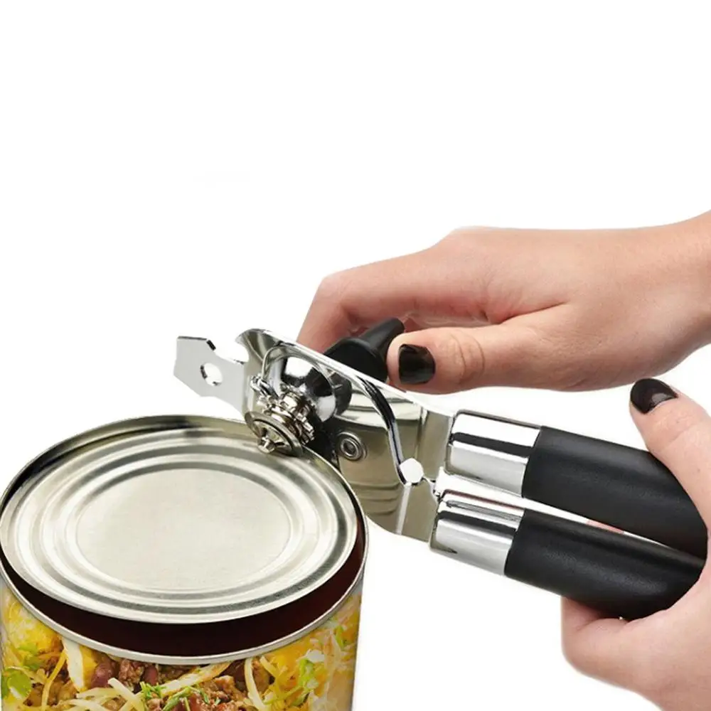 Stainless Steel Professional Tin Manual Can Opener Craft beer Grip Opener Cans Bottle Opener kitchen gadgets Multifunctional
Stainless Steel Professional Tin Manual Can Opener Craft beer Grip Opener Cans Bottle Opener kitchen gadgets Multifunctional