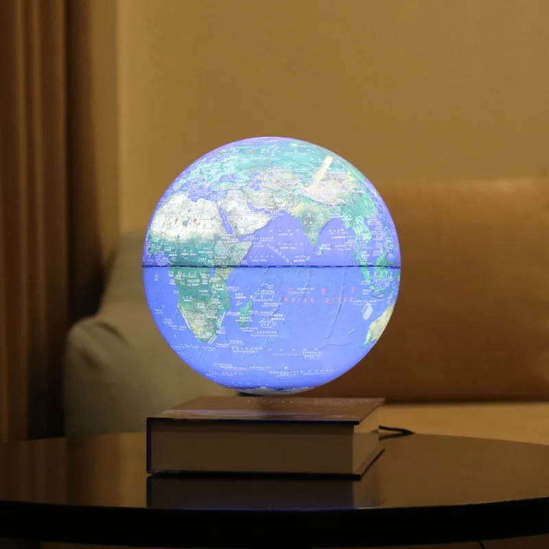 New Design 8 Inch Book Shape Magnetic Levitating Floating Luminous Earth Globe World Map School Use Christmas Gift Office Decor
New Design 8 Inch Book Shape Magnetic Levitating Floating Luminous Earth Globe World Map School Use Christmas Gift Office Decor