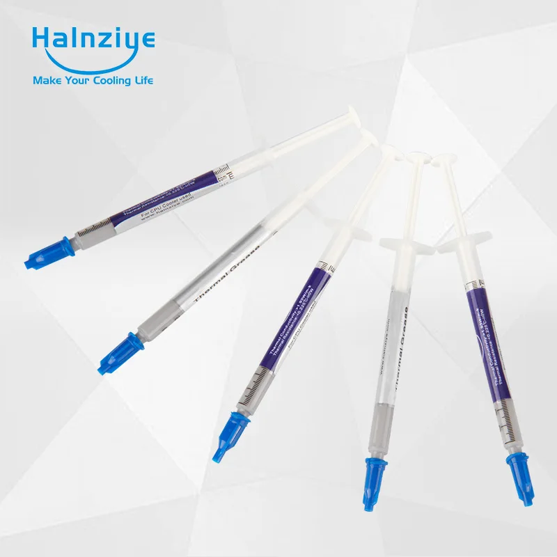 Halnziye 10 шт. HY510 TU05A 1 г термальная Смазка радиатор клей Соединение интерфейс для ЦП