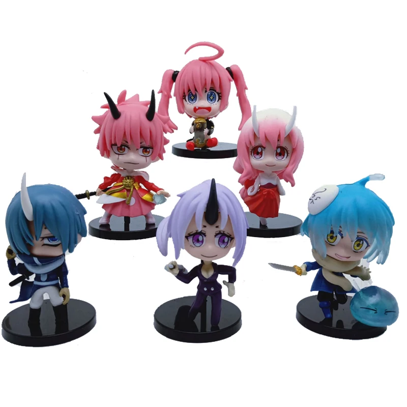 6Pcs Anime That Time I Got Reincarnated As A Slime Q Version PVC Action Figure Collectible Model Toy Gift
6Pcs Anime That Time I Got Reincarnated As A Slime Q Version PVC Action Figure Collectible Model Toy Gift
