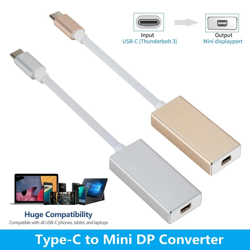 Usb- C To Mini Displayport Adapter Support 4k For Led Cinema Display Mini Dp Monitor Adapter Cable Qjy99
Usb- C To Mini Displayport Adapter Support 4k For Led Cinema Display Mini Dp Monitor Adapter Cable Qjy99