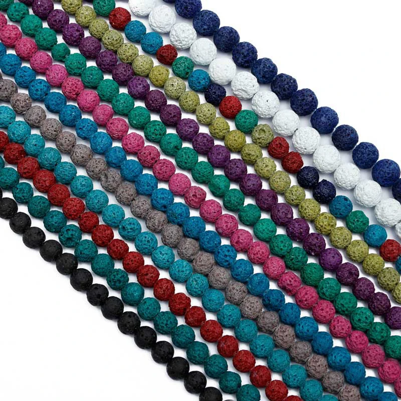 Natural Stone Beads 4/6/8/10/12mm Black Volcanic Stone Loose Spacer Beads For Jewelry Needlework Necklaces Bracelets DIY
Natural Stone Beads 4/6/8/10/12mm Black Volcanic Stone Loose Spacer Beads For Jewelry Needlework Necklaces Bracelets DIY