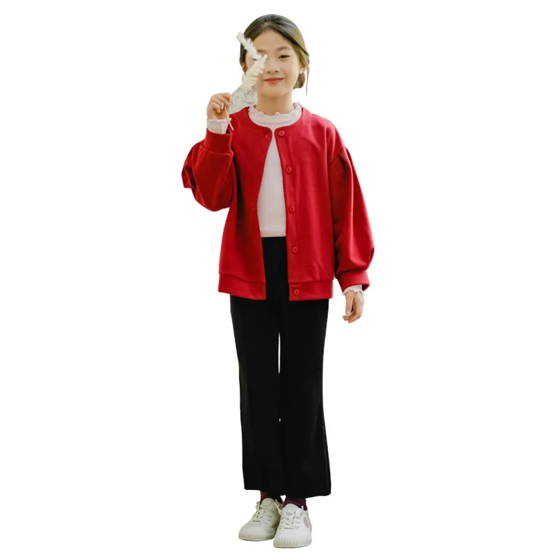 Girls Coats 2020 Autumn Winters Long Sleeve Coat For Children Comfortable Warm Fashion Kids Solid Color Outerwear Casual Clothes
Girls Coats 2020 Autumn Winters Long Sleeve Coat For Children Comfortable Warm Fashion Kids Solid Color Outerwear Casual Clothes