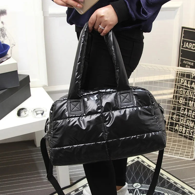 Winter Down Bag For Women 2021 New Space Cotton Air Handbags Quality Messenger Shoulder Bag Bolsa Feminina Sac A Main
Winter Down Bag For Women 2021 New Space Cotton Air Handbags Quality Messenger Shoulder Bag Bolsa Feminina Sac A Main