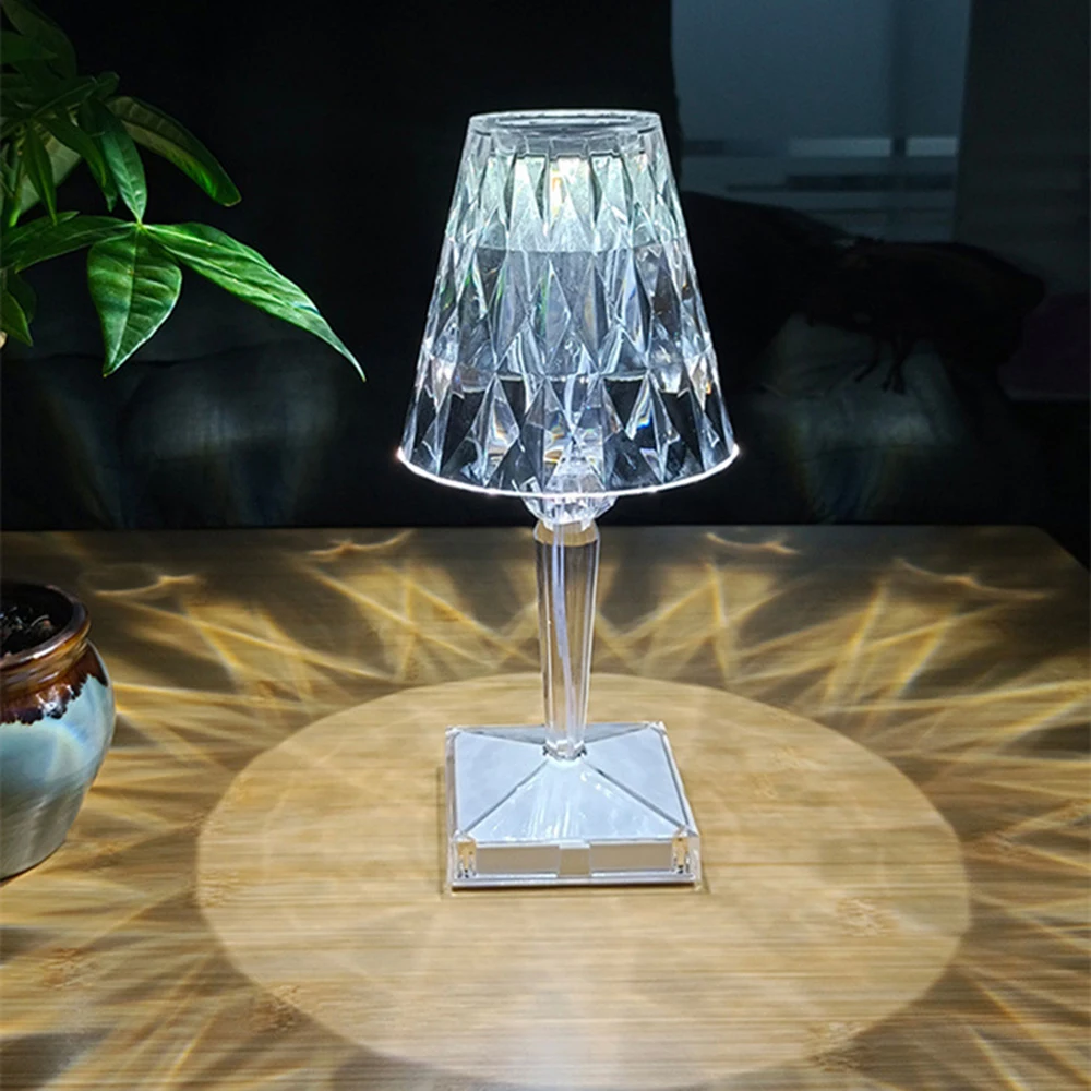 USB Diamond Table Lamp Nordic Style Acrylic Decoration Light for Bar Bedroom Bedside Crystal LED Desk Lamps Gift Night Lights
USB Diamond Table Lamp Nordic Style Acrylic Decoration Light for Bar Bedroom Bedside Crystal LED Desk Lamps Gift Night Lights