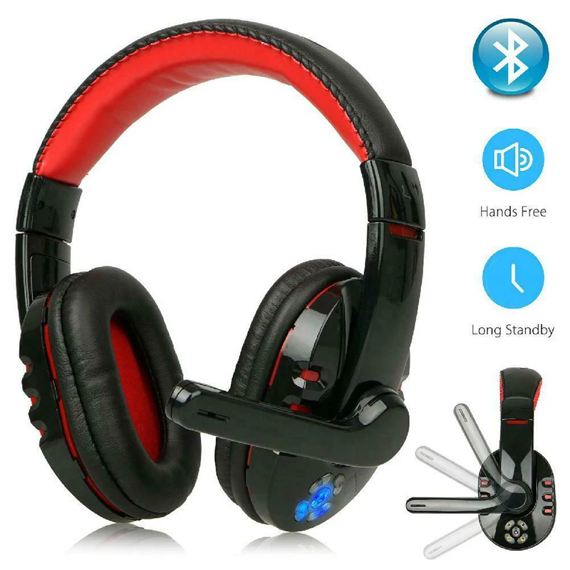 Беспроводная Bluetooth-стереогарнитура для геймеров с микрофоном для компьютера, ноутбука, PS4 Play Station 4, Nintendo Switch, планшета
Беспроводная Bluetooth-стереогарнитура для геймеров с микрофоном для компьютера, ноутбука, PS4 Play Station 4, Nintendo Switch, планшета