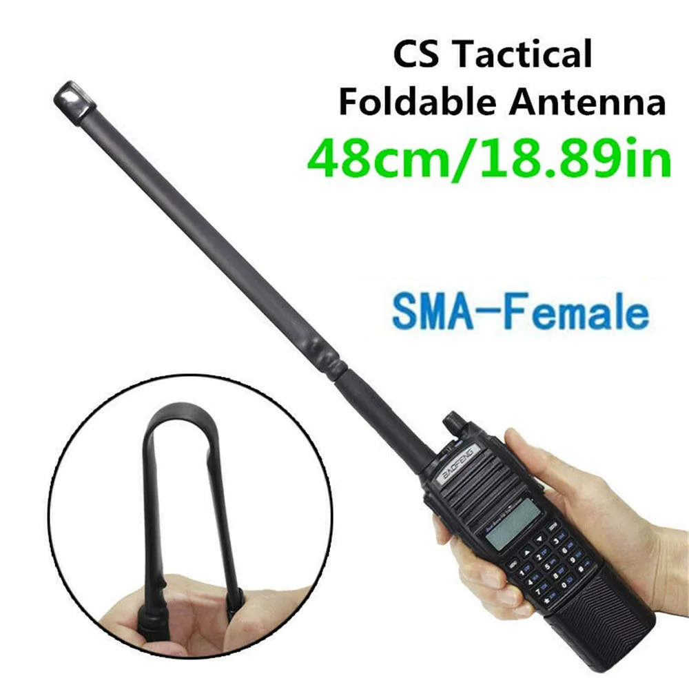 Новый JFS-003 SMA-F 48 см/18.89in разъем Dual Band 144/430 МГц складной тактический антенна для иди и болтай Walkie Talkie Радио BaoFeng UV-5R
Новый JFS-003 SMA-F 48 см/18.89in разъем Dual Band 144/430 МГц складной тактический антенна для иди и болтай Walkie Talkie Радио BaoFeng UV-5R