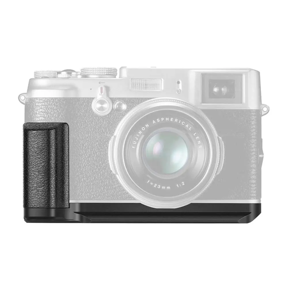 Neewer GBX100 Aluminum Alloy Hand Grip L Bracket Arca Swiss Type QR Plate Compatible with Fujifilm Mirrorless Camera X100S/X100T
Neewer GBX100 Aluminum Alloy Hand Grip L Bracket Arca Swiss Type QR Plate Compatible with Fujifilm Mirrorless Camera X100S/X100T