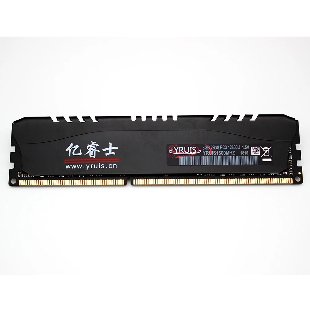 

8GB (1x8GB) DDR3 DIMM Desktop PC3-12800 DDR3-1600MHz 1.5V 240-Pin DDR3 Desktop Memory