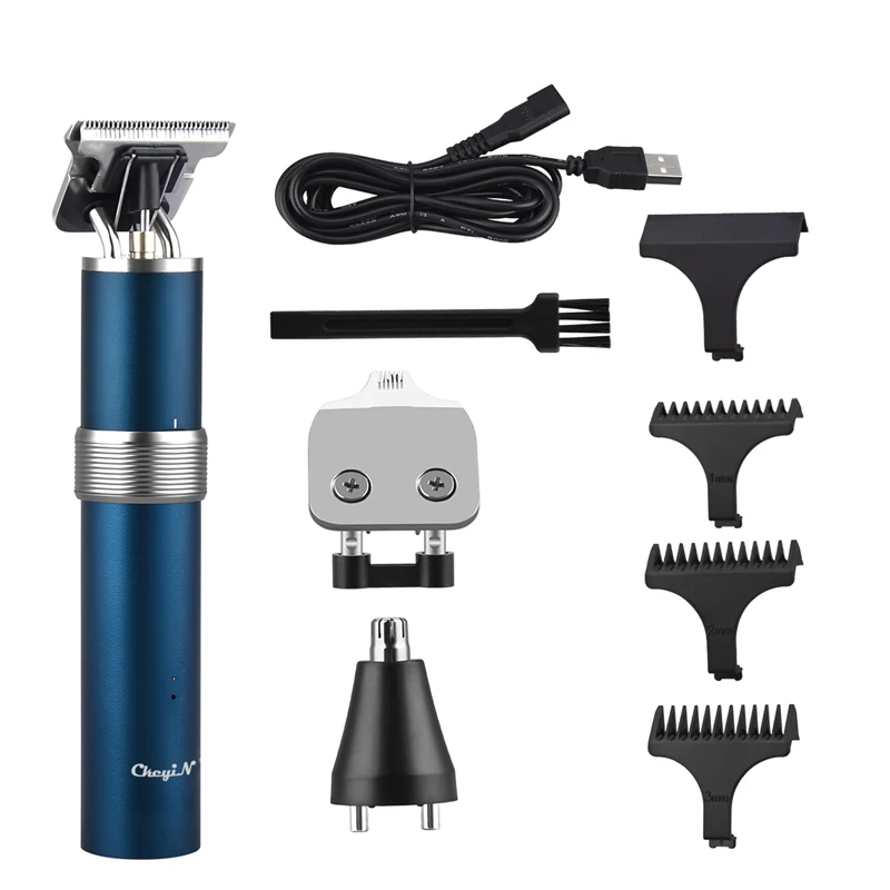 CkeyiN 3 in 1 Hair Clippers Electric Clippers Magnetic Connector Usb Charging Haircut Side Repair Nose Hair Beard Trimmer T9
CkeyiN 3 in 1 Hair Clippers Electric Clippers Magnetic Connector Usb Charging Haircut Side Repair Nose Hair Beard Trimmer T9