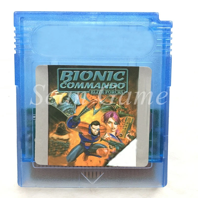 16 бит портативная консоль видео игровая карта-картридж для Bionic Commando: Элитные силы