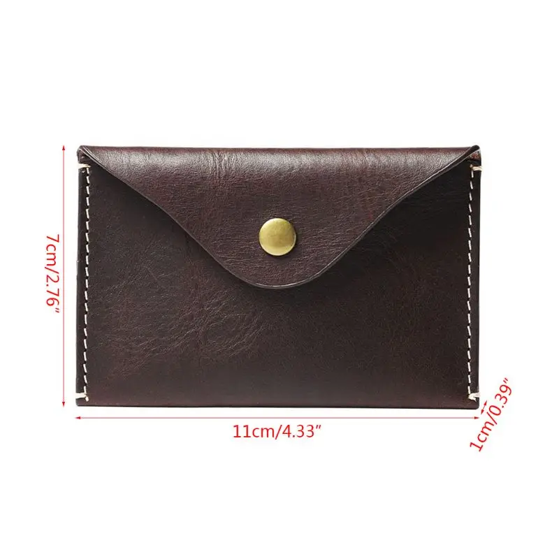 Men Genuine Leather Coin Purse Small Wallet Bag Money Change Key Card Holder
Men Genuine Leather Coin Purse Small Wallet Bag Money Change Key Card Holder