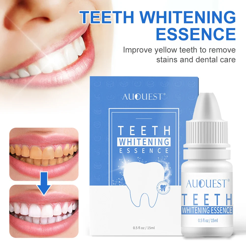 Teeth Whitening Serum Remove Stains Plaque Teeth Cleaning Essence Oral Hygiene Dental Care for Home Salon
Teeth Whitening Serum Remove Stains Plaque Teeth Cleaning Essence Oral Hygiene Dental Care for Home Salon
