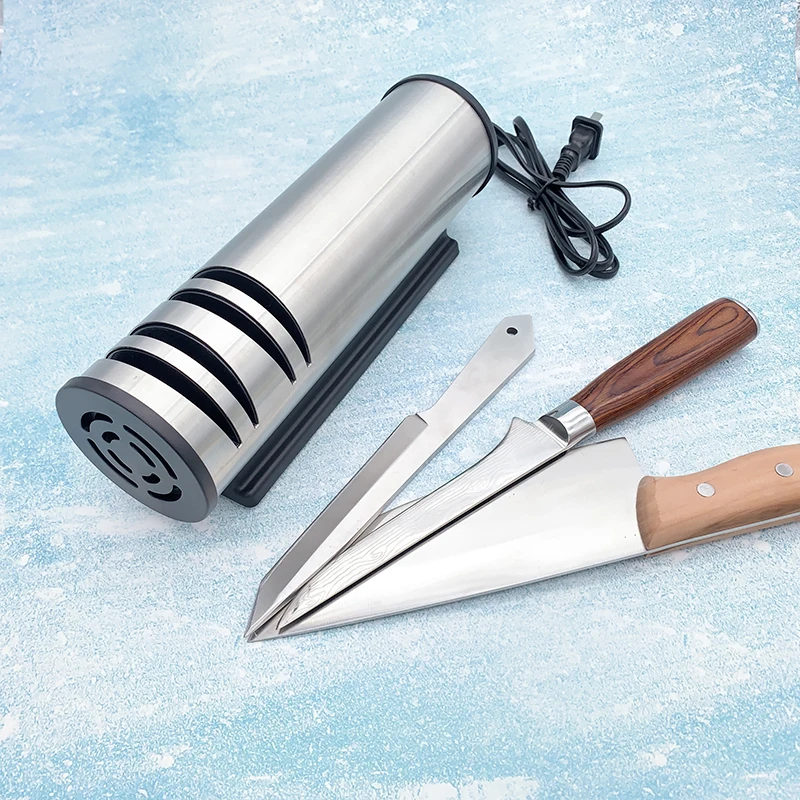 Electric professional knife sharpener kitchen diamond bru bar high-speed sharpening stone Apex Edge polishing the blade sharp
Electric professional knife sharpener kitchen diamond bru bar high-speed sharpening stone Apex Edge polishing the blade sharp