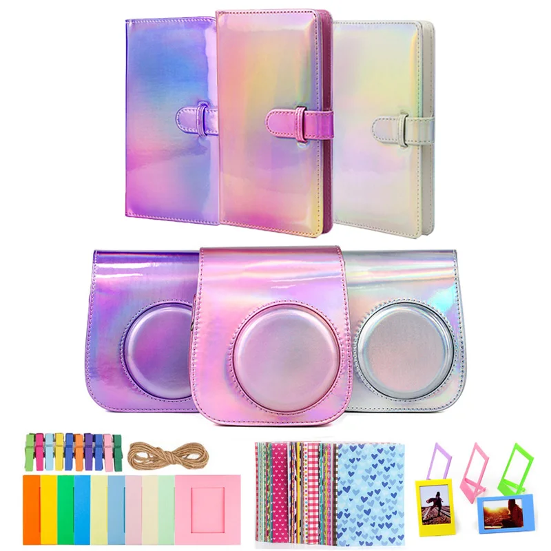 Fujifilm Instax Mini 11/9 Camera Accessories Kit w/ Case,96 Photo Album,10 Hanging Picture Frames,5 Table Frames,20pcs Stickers
Fujifilm Instax Mini 11/9 Camera Accessories Kit w/ Case,96 Photo Album,10 Hanging Picture Frames,5 Table Frames,20pcs Stickers