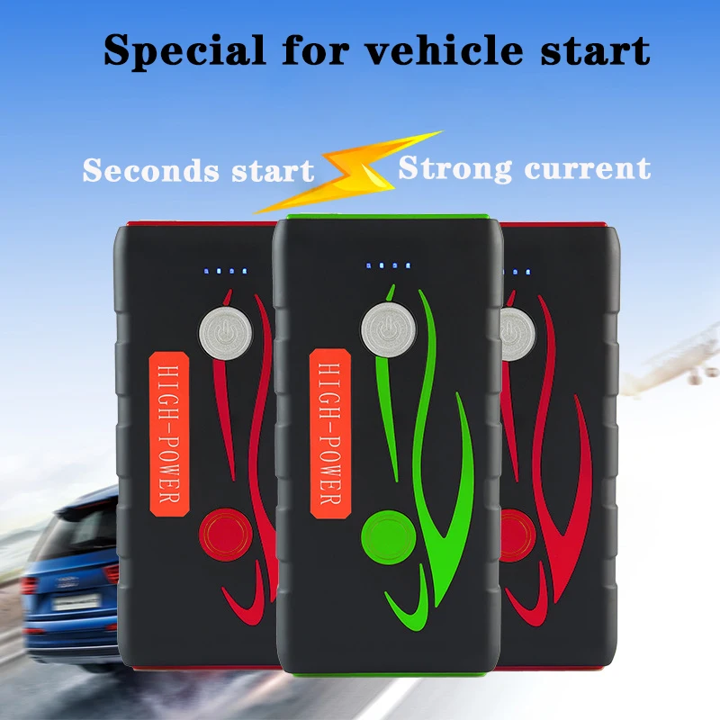 OEING Upgraded 2000A Peak SuperSafe Car Jump Starter with USB Quick Charge 3.0 (Up to 10L Gas or 7L Diesel Engine) 12V Auto Bat
OEING Upgraded 2000A Peak SuperSafe Car Jump Starter with USB Quick Charge 3.0 (Up to 10L Gas or 7L Diesel Engine) 12V Auto Bat