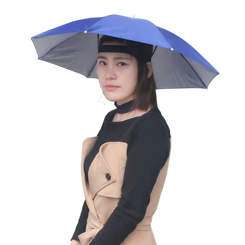 Outdoor Portable Rain Umbrella Hat Novelty Foldable Sun Day Rainy Day Hands Free Rainbow Folding & Waterproof Multicolor Hat Cap
Outdoor Portable Rain Umbrella Hat Novelty Foldable Sun Day Rainy Day Hands Free Rainbow Folding & Waterproof Multicolor Hat Cap