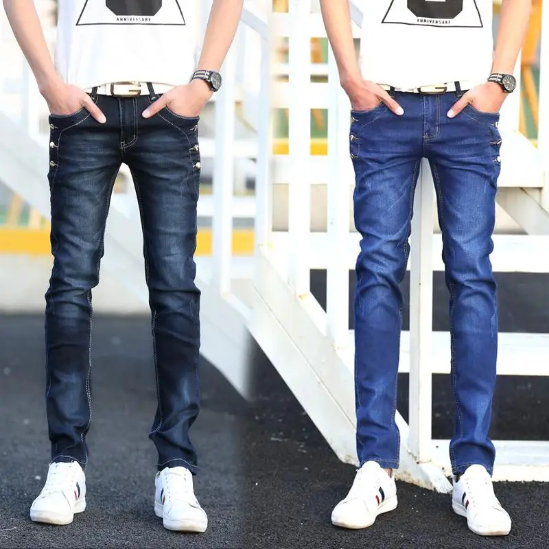 Fashion Jeans Men Hip Hop Mid Waist Skinny Biker Jeans 2019 Spring Slim Fit Pocket Straight Pants Plus Size
Fashion Jeans Men Hip Hop Mid Waist Skinny Biker Jeans 2019 Spring Slim Fit Pocket Straight Pants Plus Size