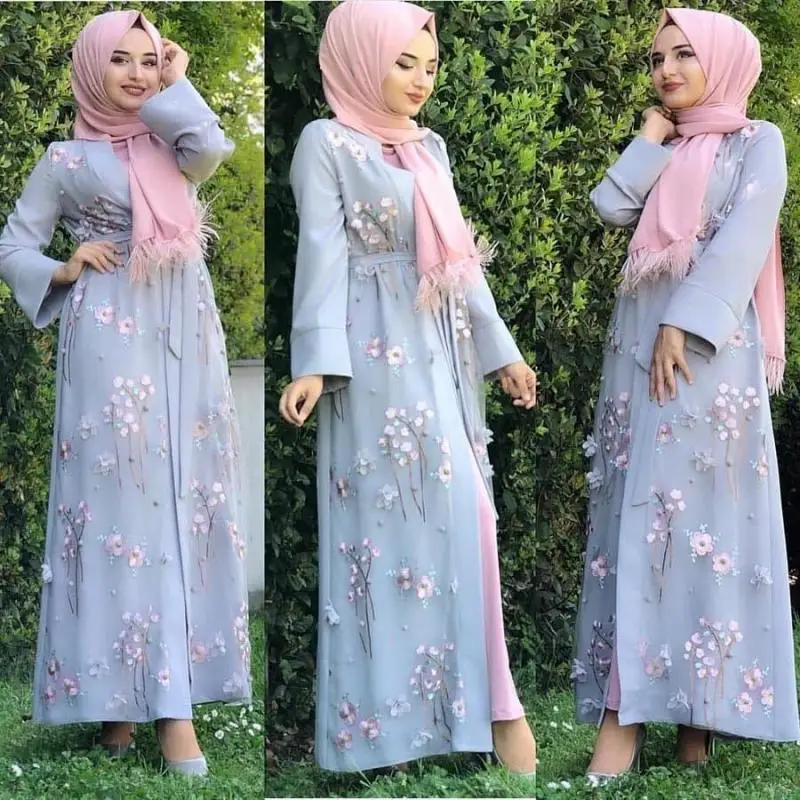 Abaya Women's long Muslim dress Caftan Marocain Kimono Muslim Cardigan Hijab Dresses Turkish Islamic Dubai Oman Robe Djelaba
Abaya Women's long Muslim dress Caftan Marocain Kimono Muslim Cardigan Hijab Dresses Turkish Islamic Dubai Oman Robe Djelaba