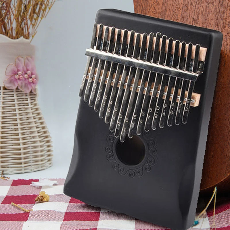 17 Keys Kalimba Thumb Piano High Quality Solid Wood Mahogany Musical Instruments Portable Stylish Handguard Kalimba Kids Gift
17 Keys Kalimba Thumb Piano High Quality Solid Wood Mahogany Musical Instruments Portable Stylish Handguard Kalimba Kids Gift