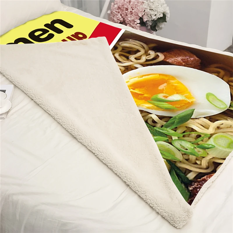 Popular Gourmet Beef Noodles Blanket 3D Print Anime Dreamy Style Blanket Sofa Travel Throw Blankets Teens Bedding Plush Quilt
Popular Gourmet Beef Noodles Blanket 3D Print Anime Dreamy Style Blanket Sofa Travel Throw Blankets Teens Bedding Plush Quilt
