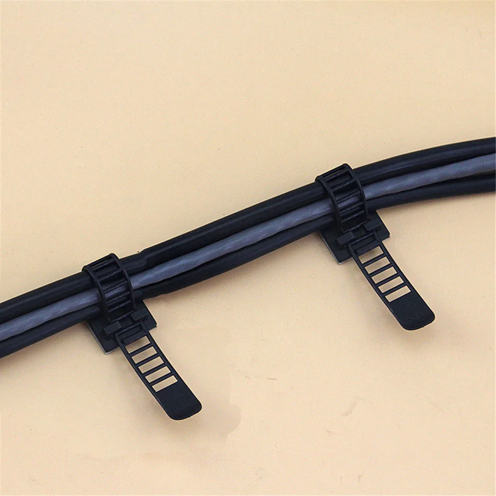 Cable Clips 18*25mm Desk Table Cable Adjustable Earphone Cable Holder Office Desk Organizer Accessories Wrap Cord Supplies
Cable Clips 18*25mm Desk Table Cable Adjustable Earphone Cable Holder Office Desk Organizer Accessories Wrap Cord Supplies