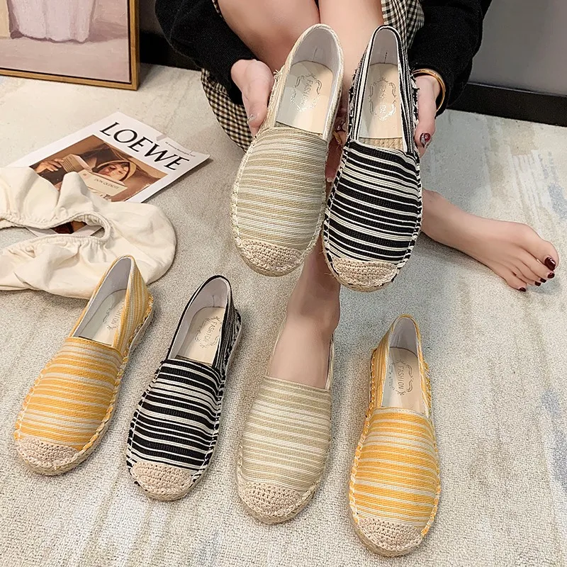 2021 New Classic Top Quality Luxury Brand Design Women's Straw Espadrille Flat Sandals Comfortable Flat Fisherman Shoes
2021 New Classic Top Quality Luxury Brand Design Women's Straw Espadrille Flat Sandals Comfortable Flat Fisherman Shoes
