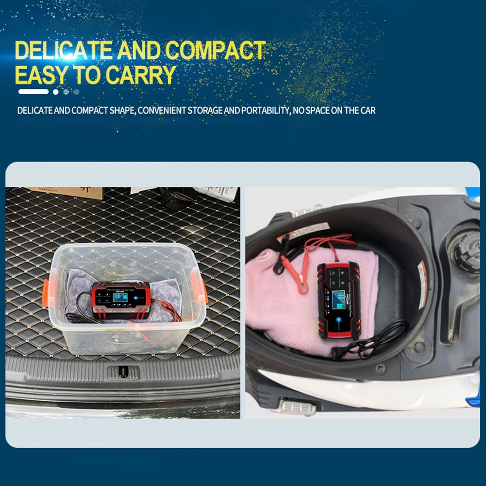 12v Car battery charger 24v fully automatic Battery chargers Digital LCD Display Power Puls Repair Car Charger Wet Dry Lead Acid
12v Car battery charger 24v fully automatic Battery chargers Digital LCD Display Power Puls Repair Car Charger Wet Dry Lead Acid
