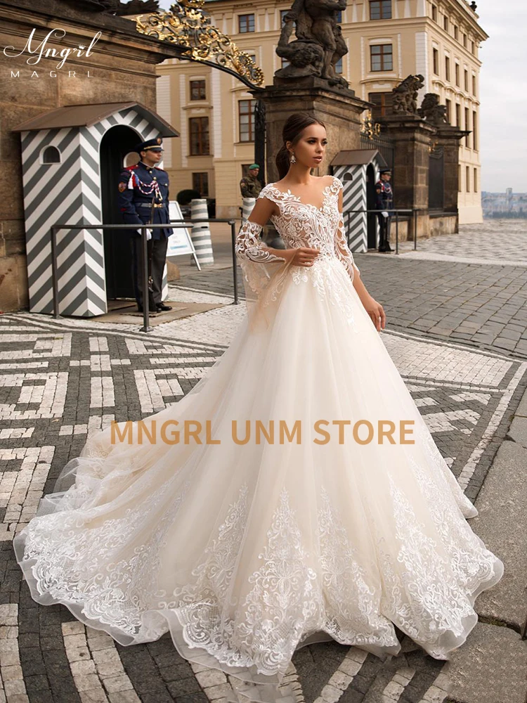 MNGRL New Simple Wedding Dress Backless Sleeveless Design Chiffon Lace Bride Dresses Princess Dress Plus Size Tailor-made
MNGRL New Simple Wedding Dress Backless Sleeveless Design Chiffon Lace Bride Dresses Princess Dress Plus Size Tailor-made