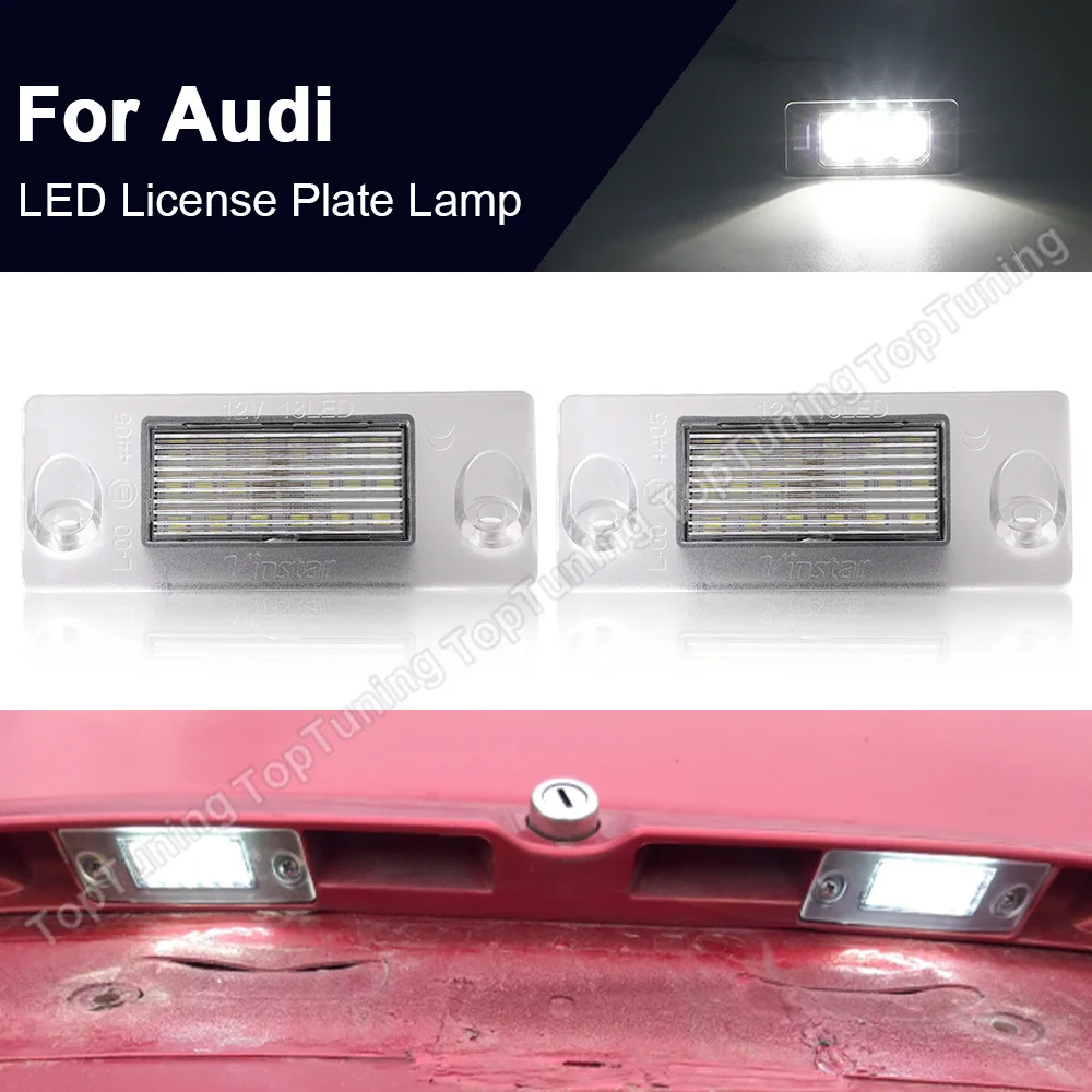 2X For Audi A3(8L) 1996-2000 A4 Sedan (B5) 1994-1999 A4 Avant/Kombi (B5) 1996-1999 LED License Plate Light Car Number Plate Lamp
2X For Audi A3(8L) 1996-2000 A4 Sedan (B5) 1994-1999 A4 Avant/Kombi (B5) 1996-1999 LED License Plate Light Car Number Plate Lamp