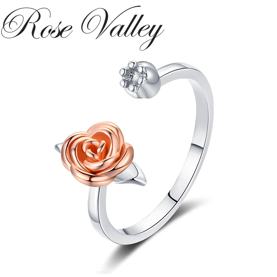 Rose Valley Rose Flower Rings for Women Opening Ring Size Adjustable Fashion Jewelry Girls Birthday Gifts
Rose Valley Rose Flower Rings for Women Opening Ring Size Adjustable Fashion Jewelry Girls Birthday Gifts