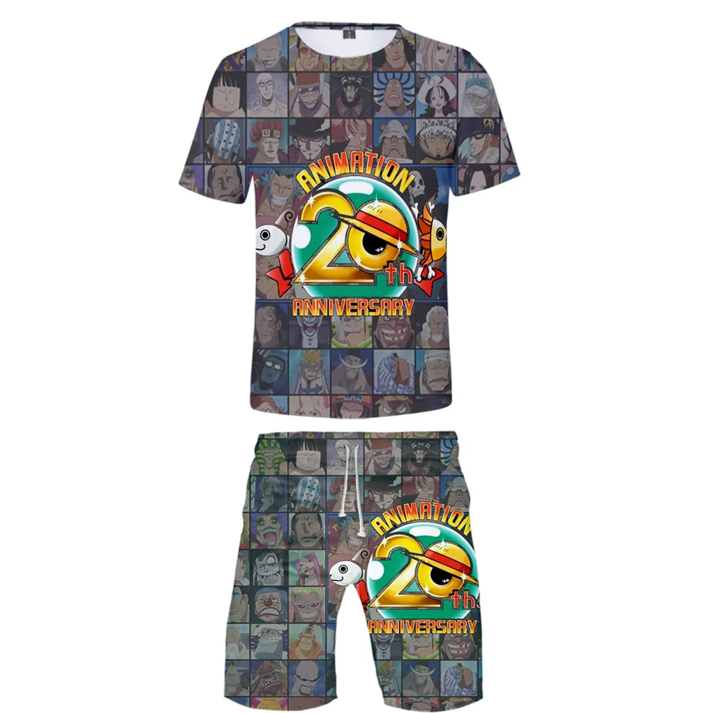 One Piece 3D Printed Two Piece Set Trendy Summer T-shirts+Casual Shorts Hot Sale 2019 Trendy Streetwear Clothes
One Piece 3D Printed Two Piece Set Trendy Summer T-shirts+Casual Shorts Hot Sale 2019 Trendy Streetwear Clothes
