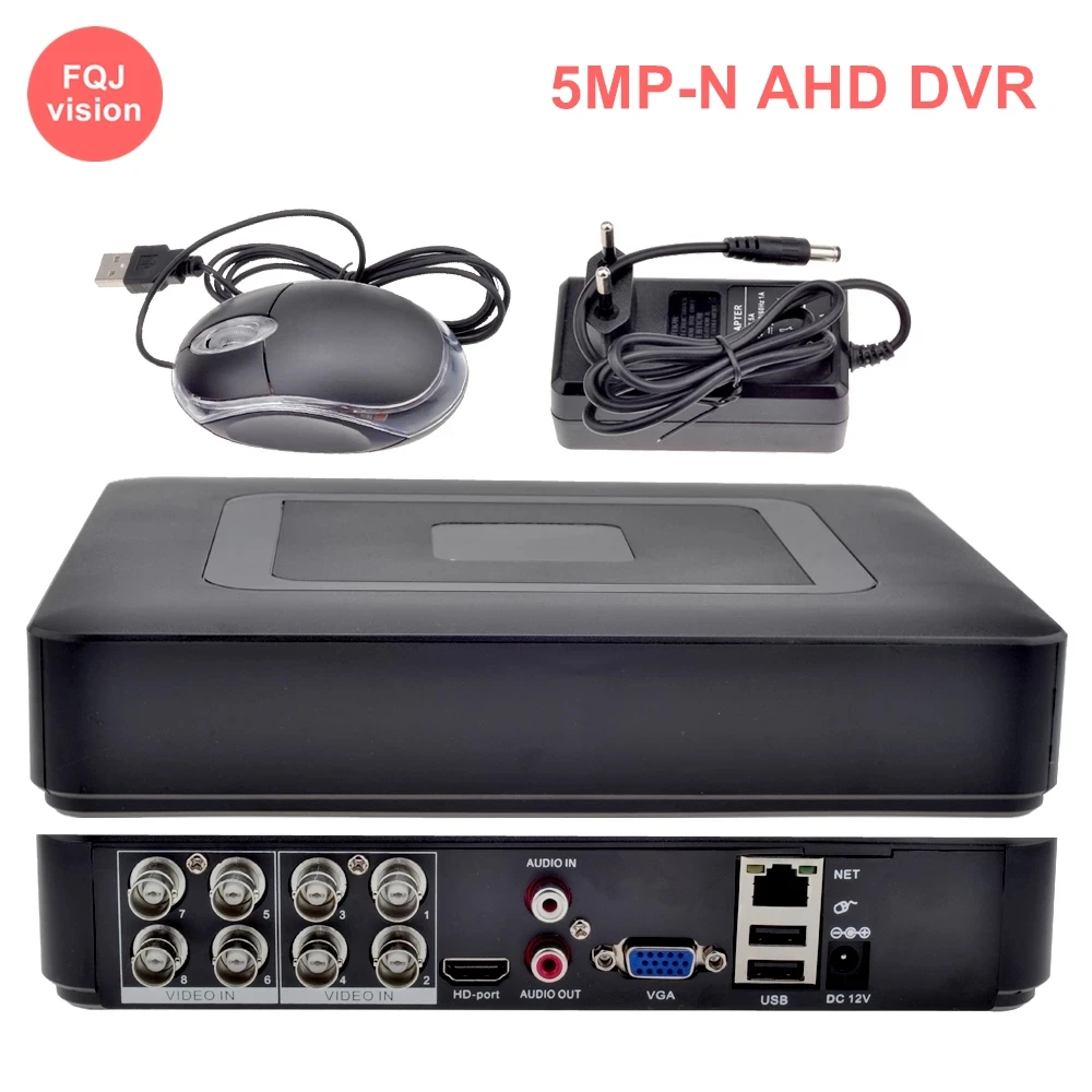 8CH 5MP-N AHD CCTV Camera DVR Motion Detection Video Surveillance 5 in 1 Digital Video Recorder Hybrid 5MP NVR Recorder XMEye
8CH 5MP-N AHD CCTV Camera DVR Motion Detection Video Surveillance 5 in 1 Digital Video Recorder Hybrid 5MP NVR Recorder XMEye