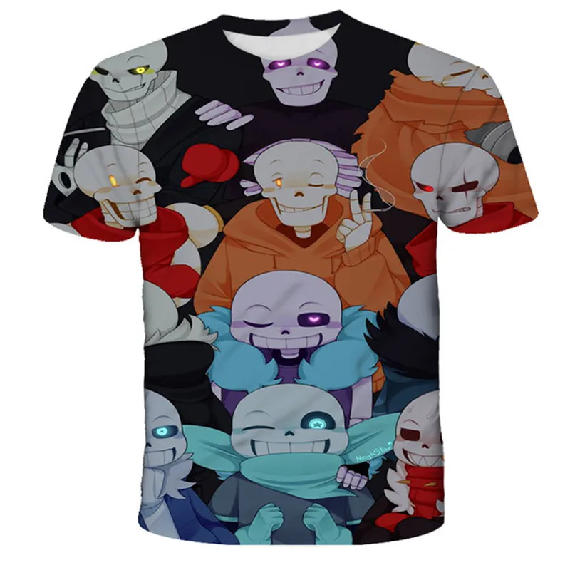 Undertale sans Anime Cartoon t-shirt 2021 summer New game Children t shirt 3D Printed Short sleeve kids t-shirts boys girl funny
Undertale sans Anime Cartoon t-shirt 2021 summer New game Children t shirt 3D Printed Short sleeve kids t-shirts boys girl funny
