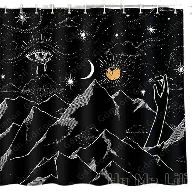 Минималистичная горная душевая занавеска от Ho Me Lili Trippy в стиле ретро Египетский Хассам все виды глаз эстетика Мистик гадания Таро 
Минималистичная горная душевая занавеска от Ho Me Lili Trippy в стиле ретро Египетский Хассам все виды глаз эстетика Мистик гадания Таро