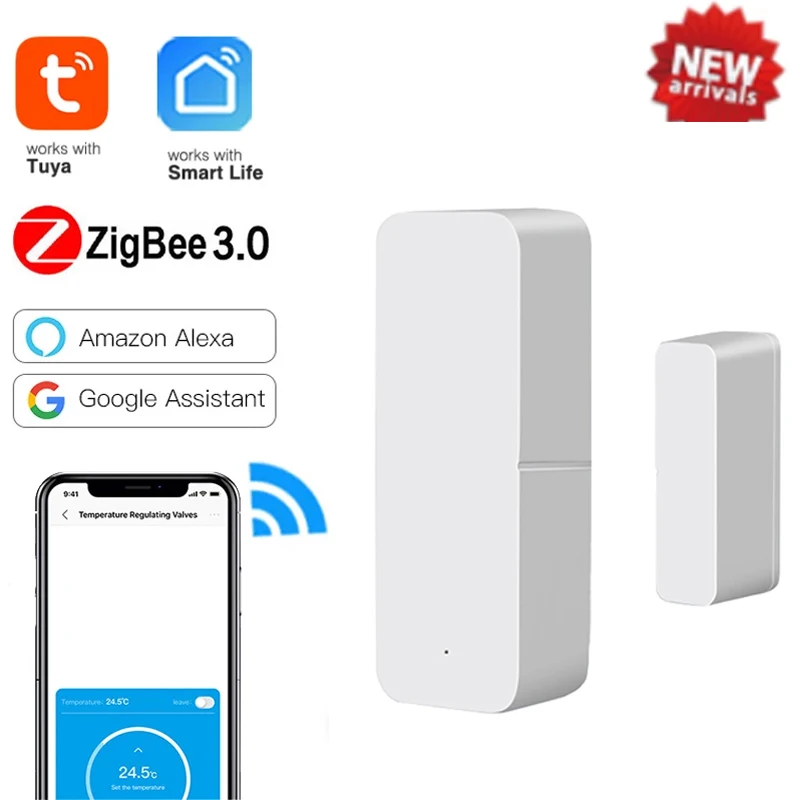 Tuya ZigBee Smart Home Door Sensor Wireless WIFI Door Window Rechargeable Sensor Alarm Window Door Sensor
Tuya ZigBee Smart Home Door Sensor Wireless WIFI Door Window Rechargeable Sensor Alarm Window Door Sensor