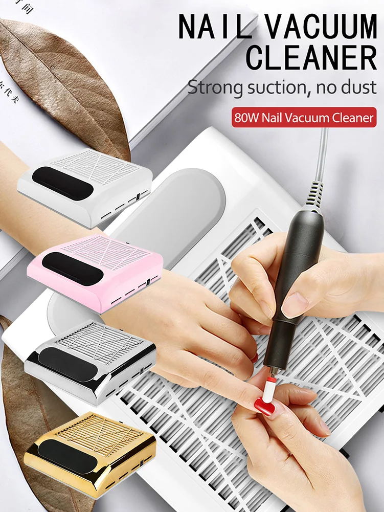 80W Nail Dust Collector Strong Suction Fan Vacuum Cleaner High Power Manicure Machine Tools Nail Fan Art Manicure Salon Tools
80W Nail Dust Collector Strong Suction Fan Vacuum Cleaner High Power Manicure Machine Tools Nail Fan Art Manicure Salon Tools